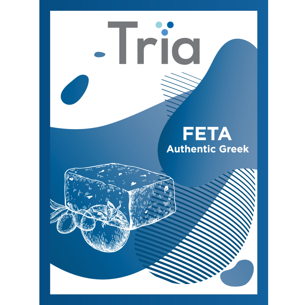 Organic Greek Feta Cheese (slices) - The Greek Experience